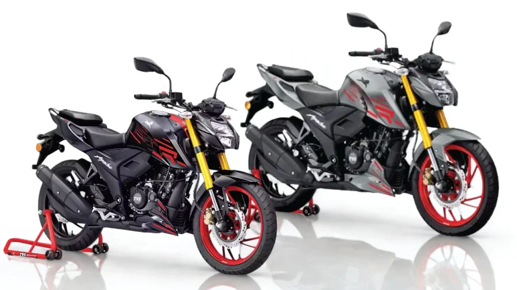 New USD Forks for 2025 TVS Apache RTR 200 4V