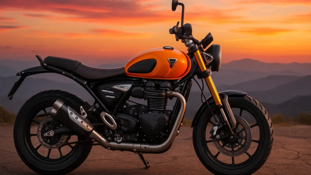 2026 Triumph Scrambler 400 X Just Got Hotter with Baja Orange