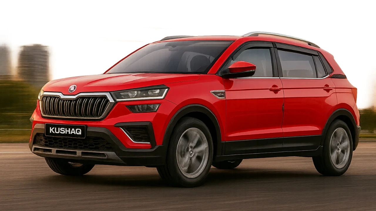 2026 Skoda Kushaq Facelift Packs ADAS, Fresh Styling, New Auto Gearbox