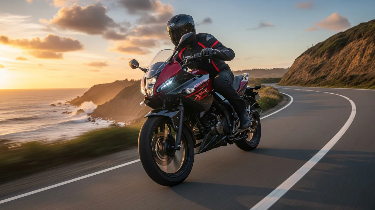 Hero Karizma XMR 250 2025 model showcasing sporty design