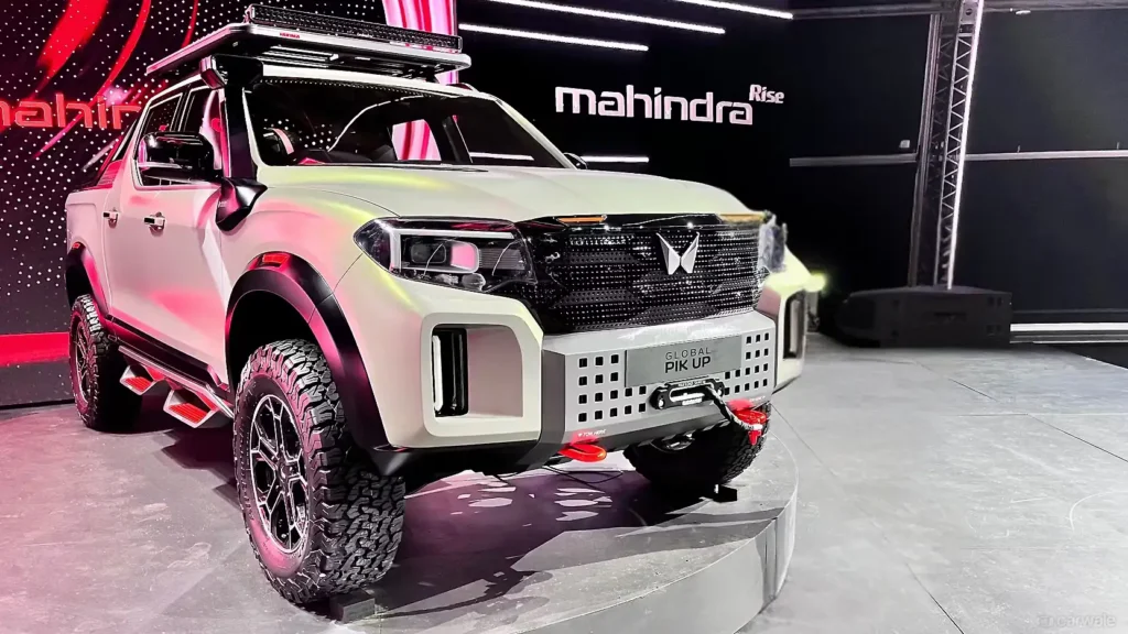 Mahindra Global Pik Up truck revealed as a lifestyle and utility vehicle based on the Scorpio N platform