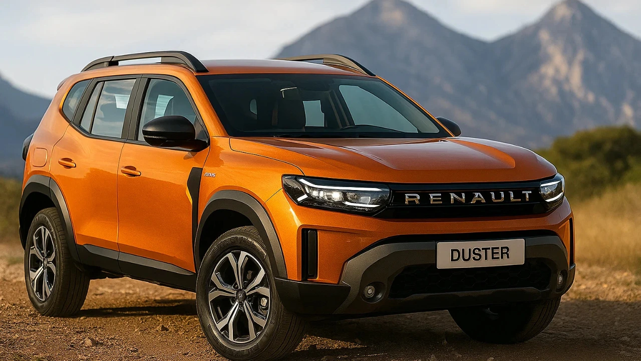 2026 New Renault Duster India launch SUV with bold design, LED DRLs, and rugged styling