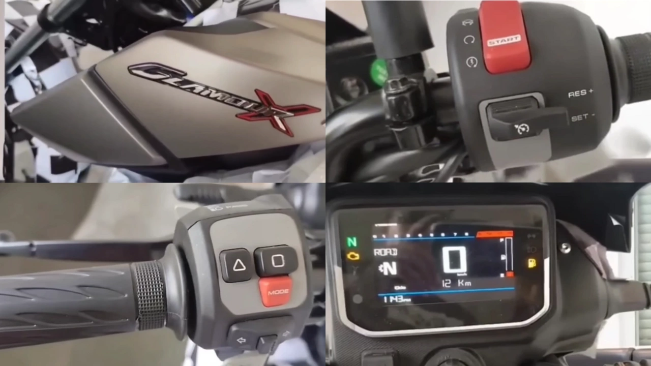Hero Glamour X 125 Leaked With Cruise Control & TFT