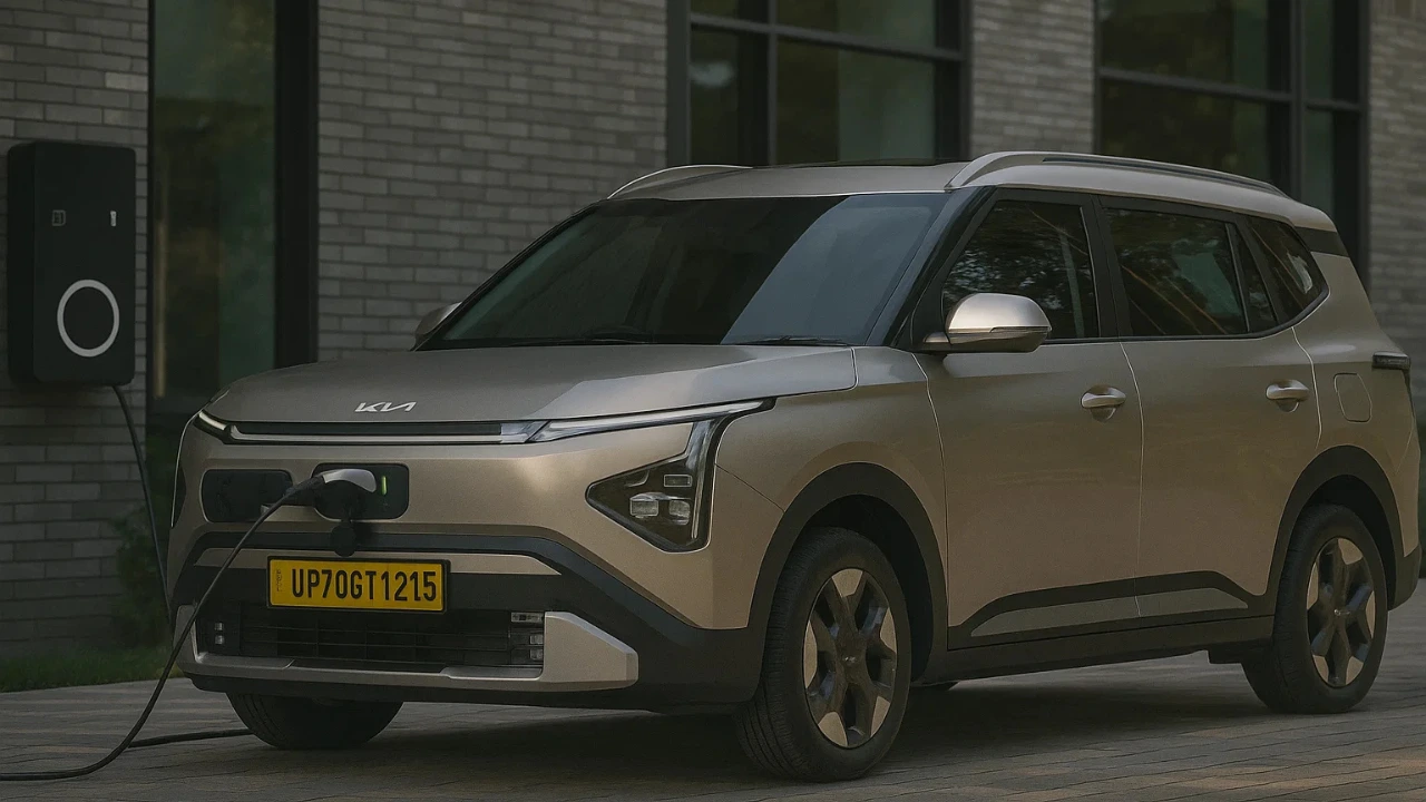Kia Carens EV Joins Electric Taxi India Market at ₹18.20 Lakh