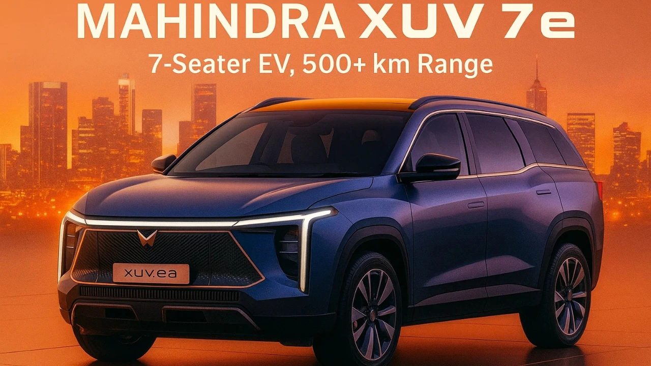 Mahindra XEV 7e Launch Details Out: 7-Seater EV Promises 500+ km Range