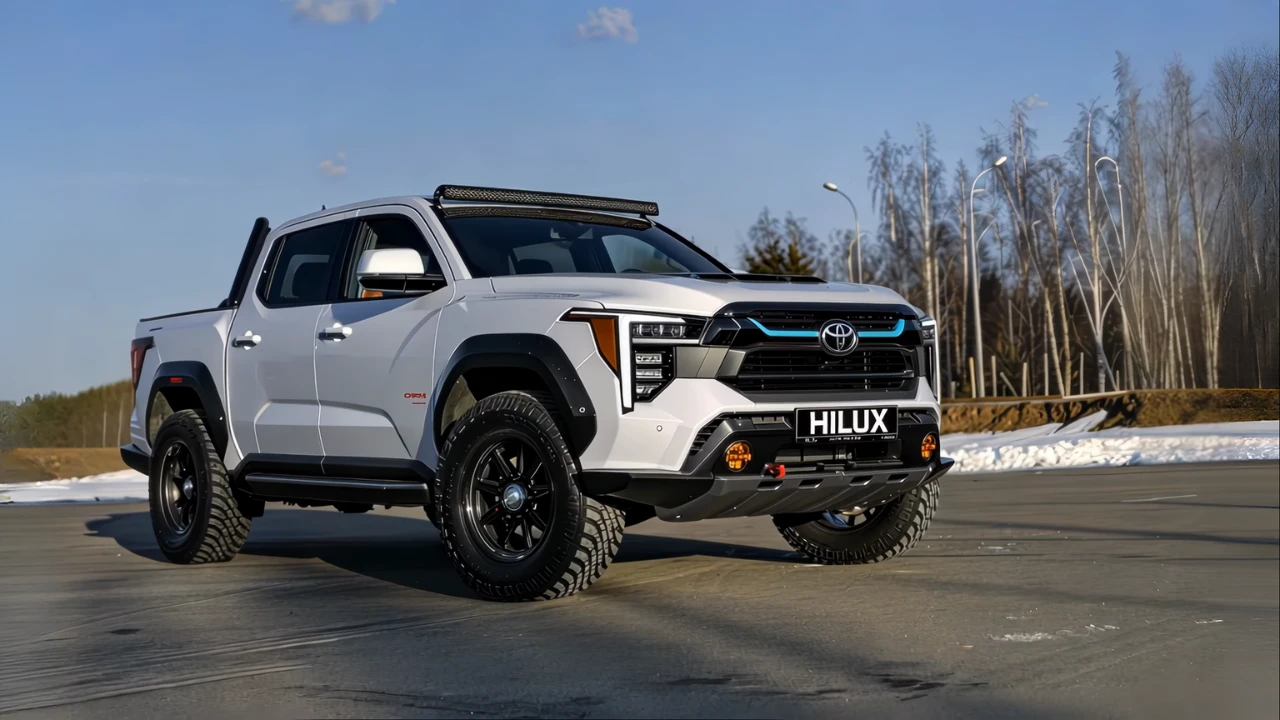 Next-Gen 2025 Toyota Hilux Rugged Design and Premium Cabin
