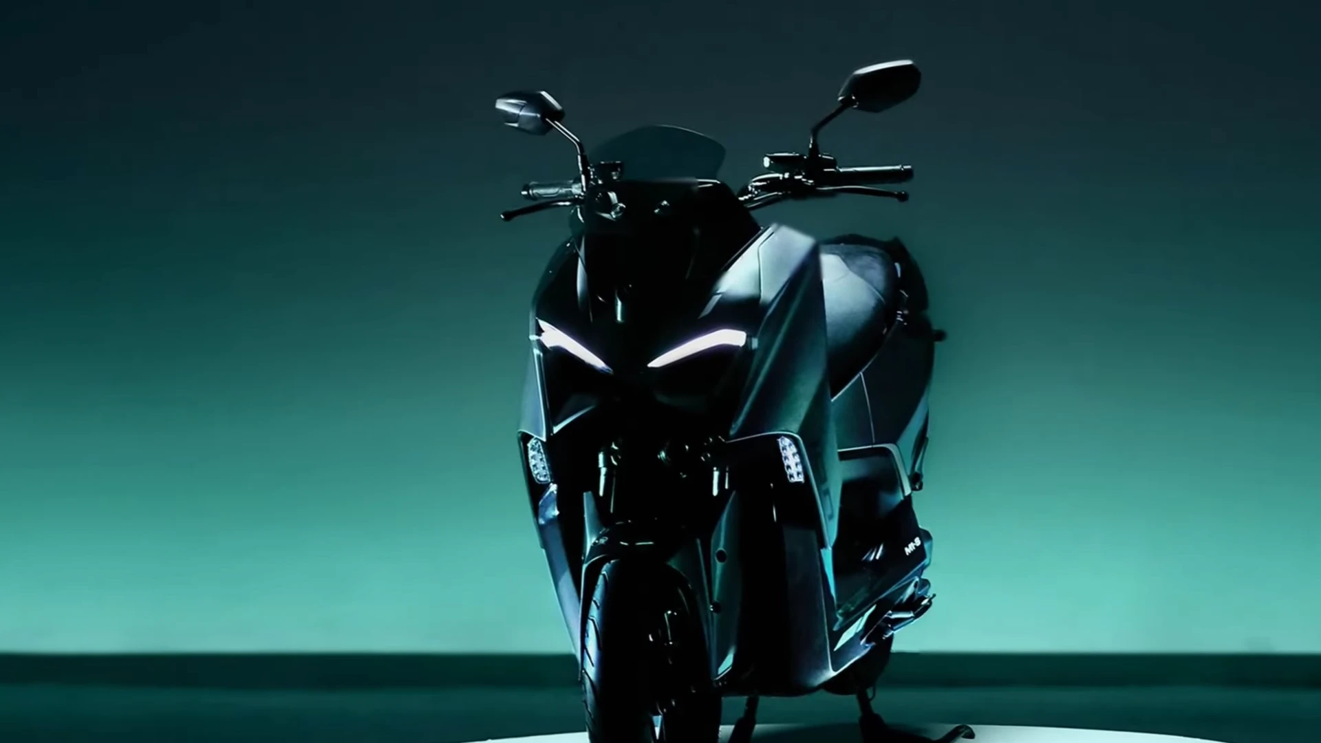 TVS M1-S Electric Scooter Teased Front and Side Profile