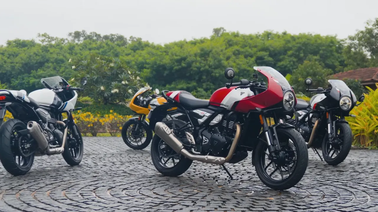 Triumph Thruxton 400 launched in India with classic café racer design