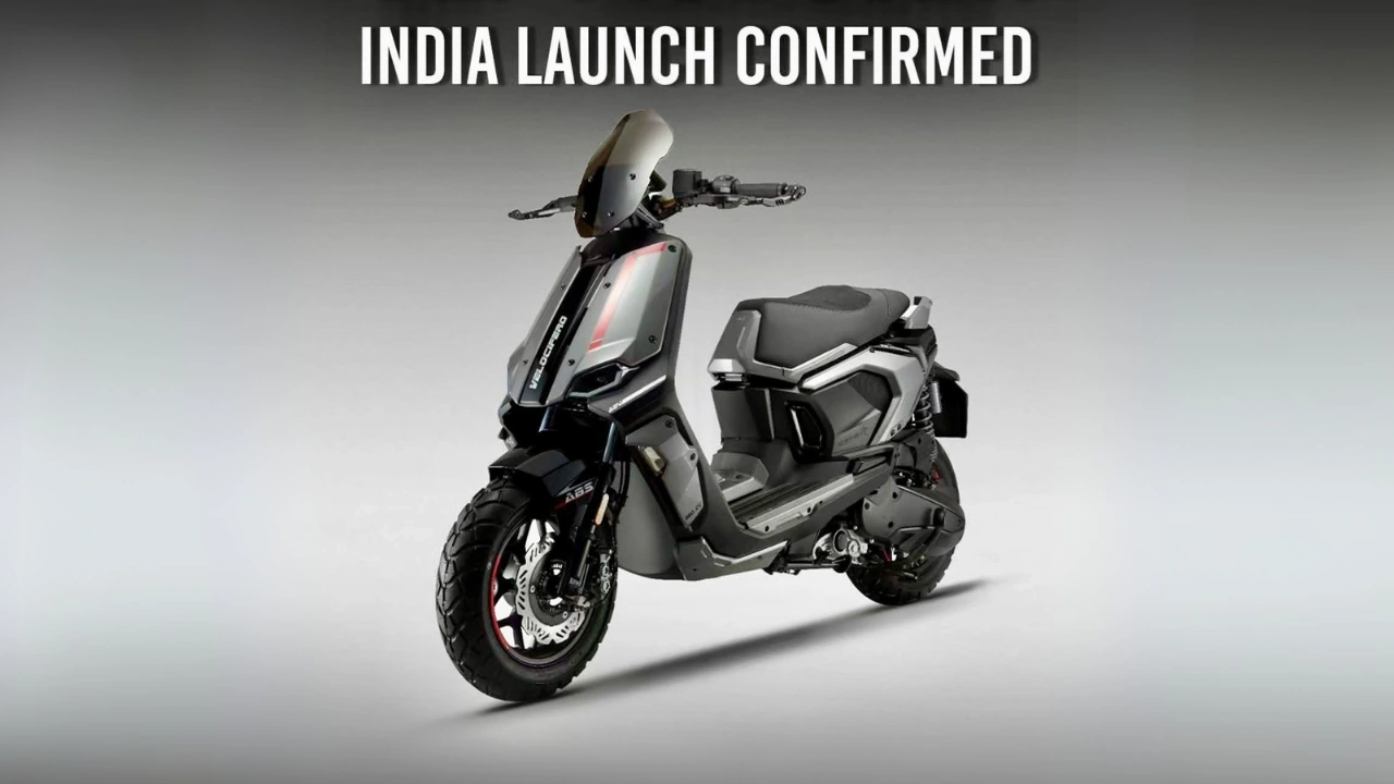 VLF Mobster premium scooter with dashcam and TFT display