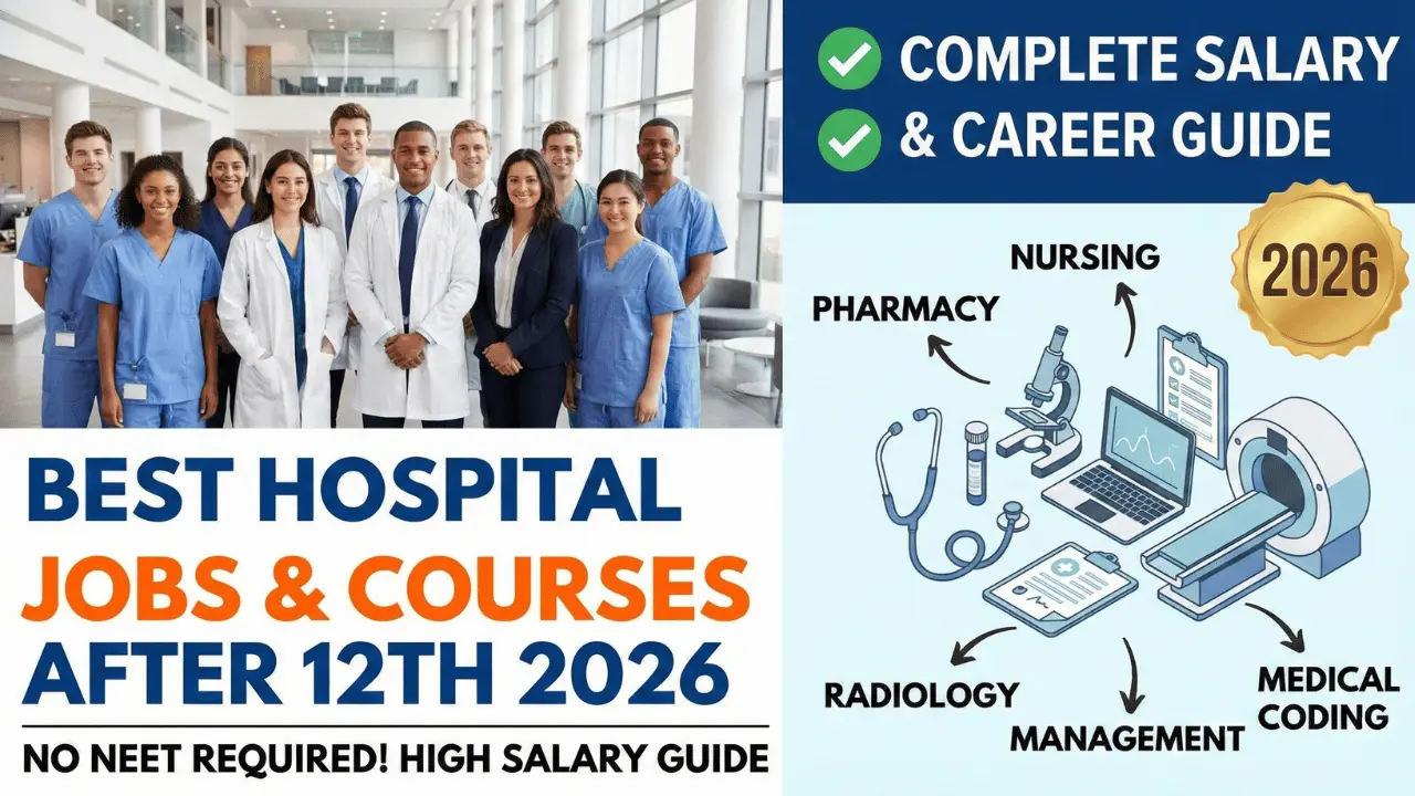 Best Hospital Jobs and Courses After 12th 2026