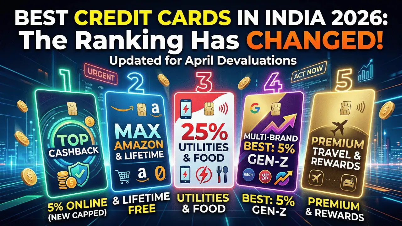 Best Credit Cards in India for Cashback and Rewards (2026)