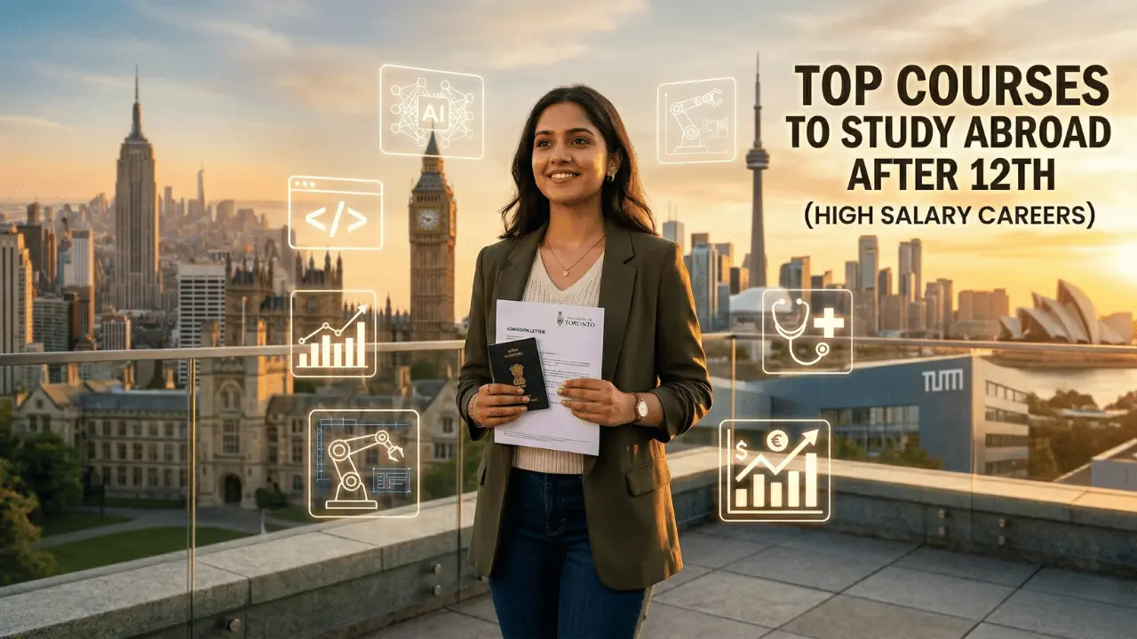 Top Courses to Study Abroad After 12th