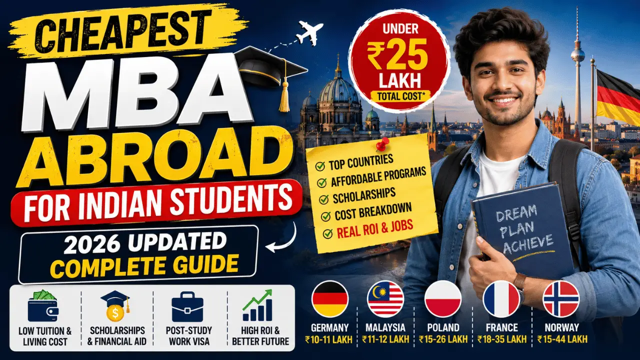 Cheapest MBA Abroad for Indian Students